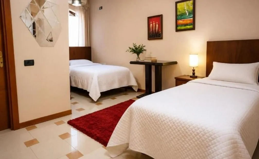 Chambre twin de la Vila 15 — pour un séjour accompagné
